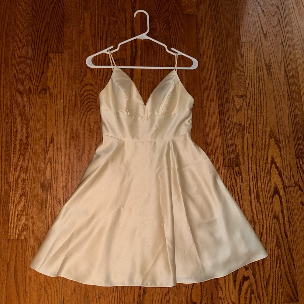 Yellow Homecoming Dress